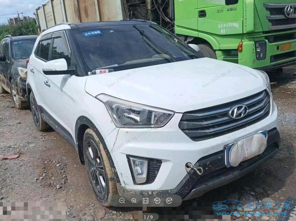 16年現(xiàn)代ix25泡水車