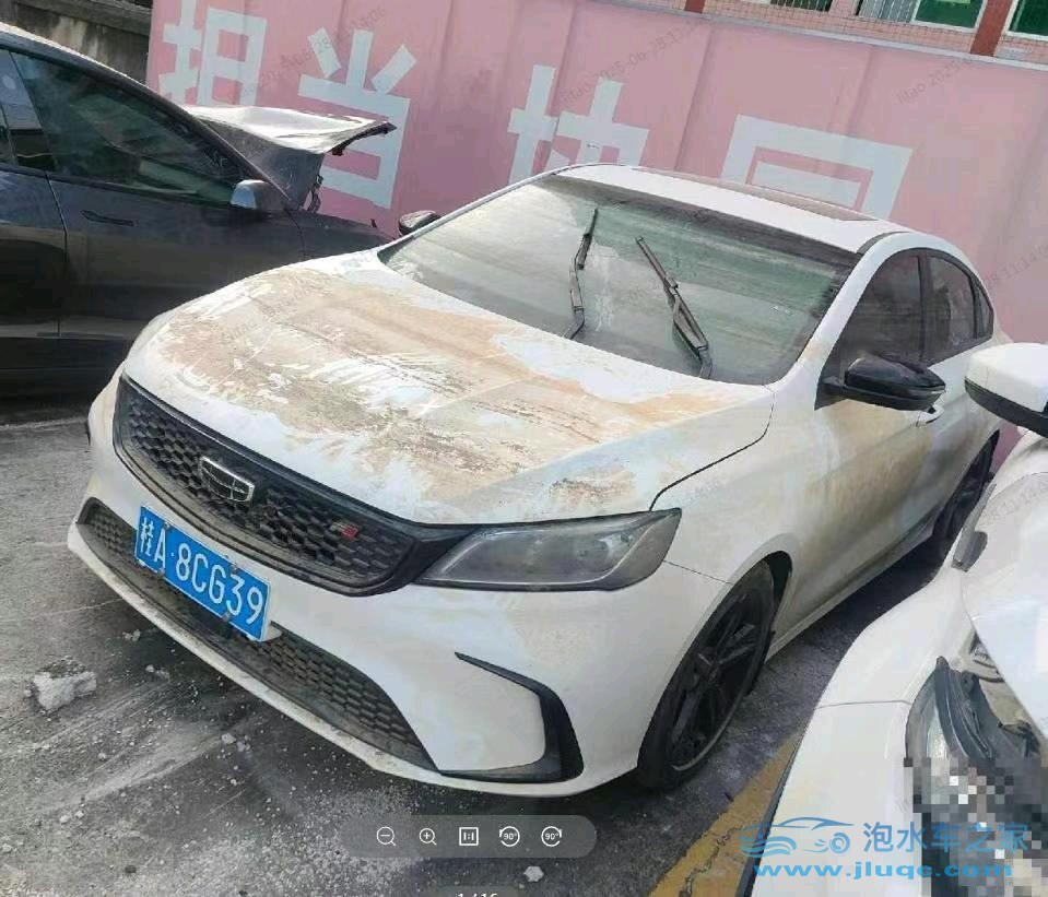 21年吉利繽瑞泡水車