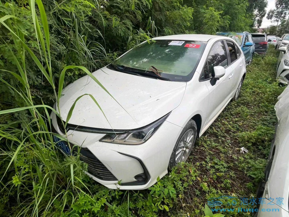 21年豐田卡羅拉泡水車