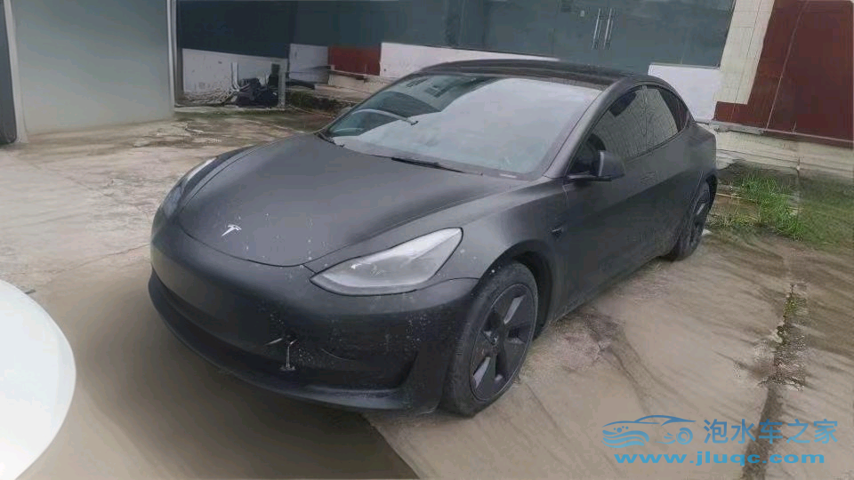 22年特斯拉MODEL 3泡水車